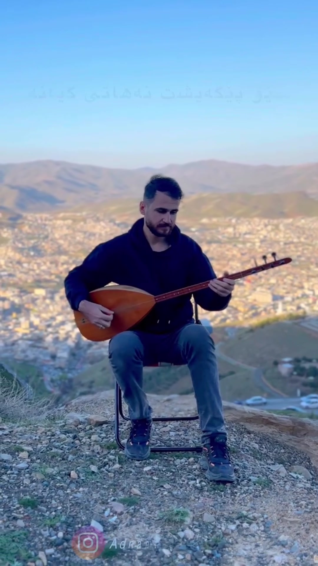 baghlama playing with yashar behnoud